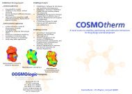 COSMOtherm Life Sciences - ACS