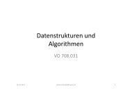 Datenstrukturen und Algorithmen