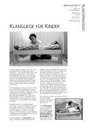 Klangliege für Kinder.pdf - Bernhard Deutz Klangwerkstatt