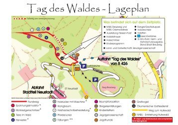Tag des Waldes - Lageplan - Breuberg