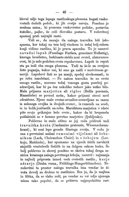 Matica Slovenska v Ljubljani. 1867.