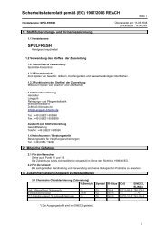 Sicherheitsdatenblatt gemäß (EG) 1907/2006 REACH ... - Ka-We