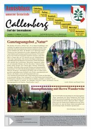 Ganztagsangebot „Natur“ - Gemeinde Callenberg