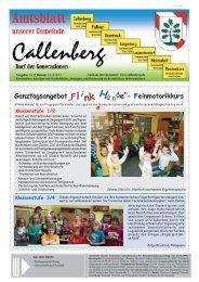 Juni 09 - Gemeinde Callenberg