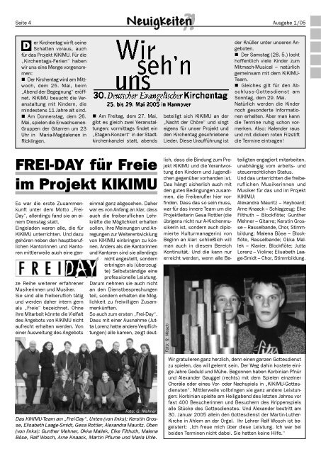 Ausgabe 01/2005 - KIKIMU