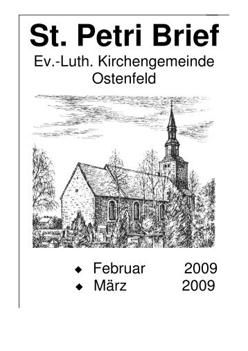 (Februar-M\344rz 2009) - Kirchengemeinde Ostenfeld
