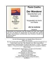 Romane/Coelho, Paulo - Der Wanderer.pdf
