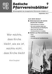 Ausgabe als PDF herunterladen - Evangelischer Pfarrverein in ...