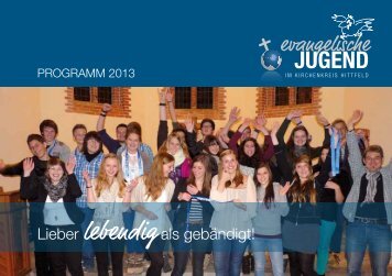 2013 KKjD Programmheft - Ev. Jugend im Kirchenkreis Hittfeld