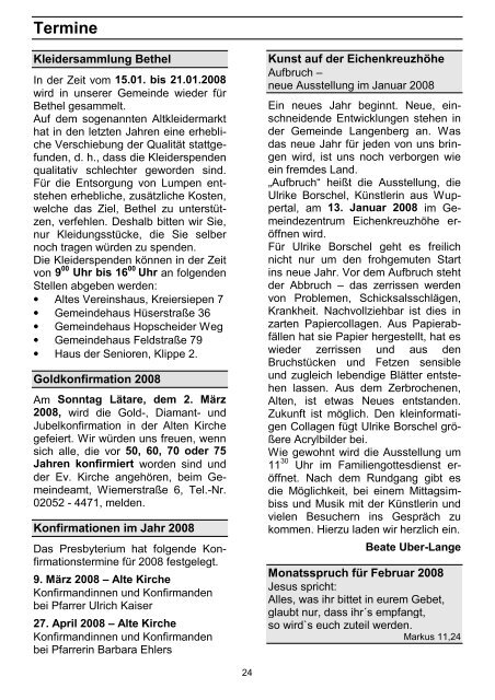 Download ca. 2 MB - Evangelische Kirchengemeinde Langenberg