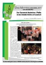 Ausgabe 01/2013 - Neukirchen/Pleiße