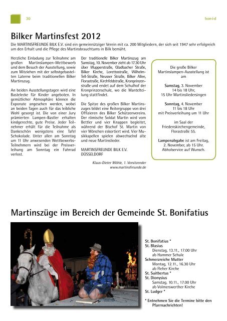 Katholische Kirchengemeinde St. Bonifatius Düsseldorf