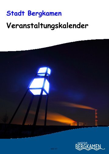 Stadt Bergkamen Veranstaltungskalender