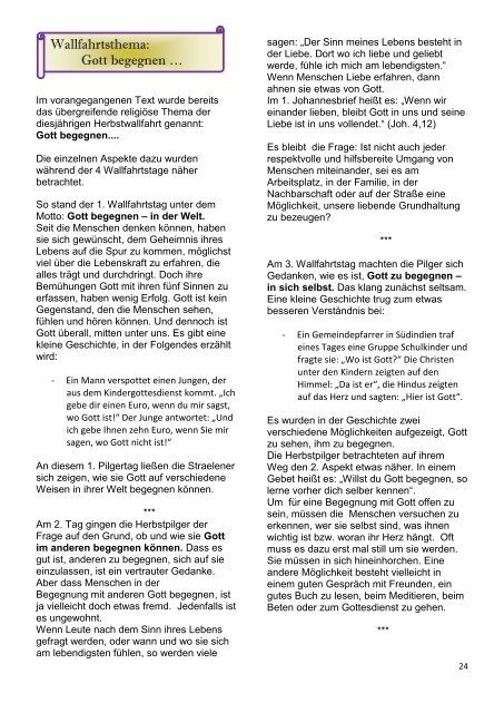 Advents- Pfarrbrief 2012 - Kirche Straelen