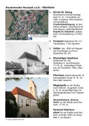 Kommen Sie Zur Neuen Stadtbroschure Neustadt An Der Donau 