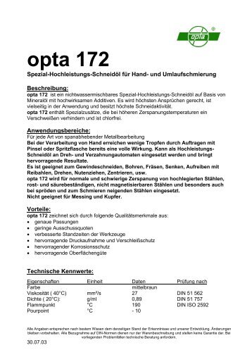 opta 172 - KAYSER GmbH