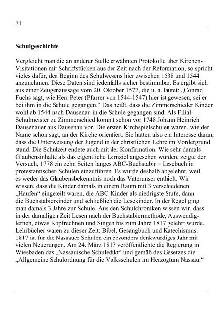 Chronik der Gemeinde Zimmerschied als PDF - Verbandsgemeinde ...