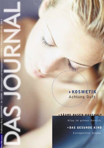 Journal 02/2000 - Kosmetik-Institut biobio Winterthur