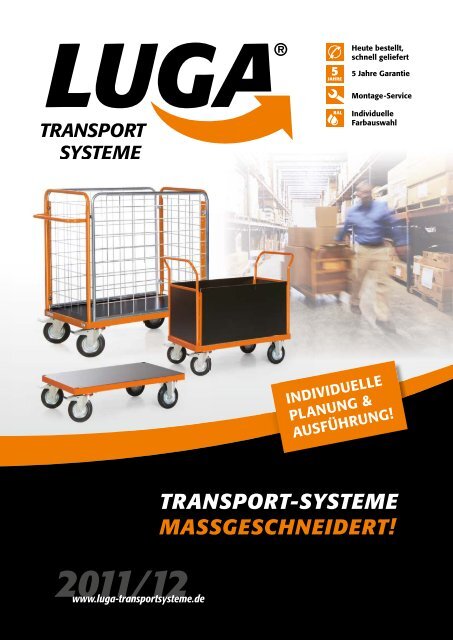 Produktkatalog 2011/12 - LUGA Transportsysteme