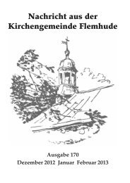 Winter 2012 - Kirchengemeinde Flemhude