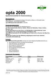 opta 2000 - KAYSER GmbH