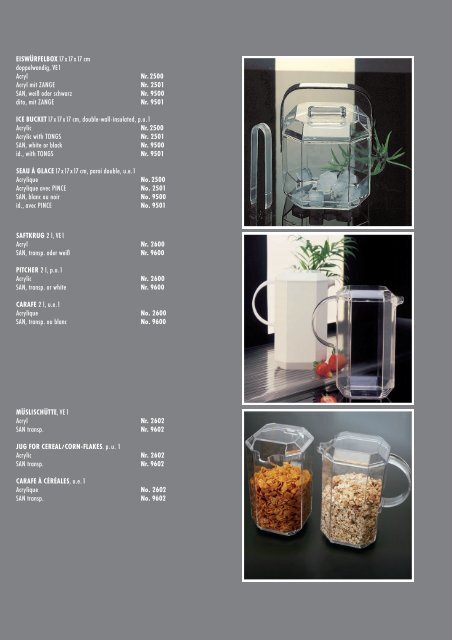 Lagerprogramm - Kayser Plastics