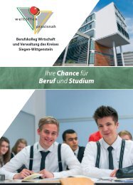 Ihre Chance für Beruf und Studium - Berufskolleg Wirtschaft und ...