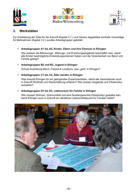 "Zukunftswerkstatt familienfreundliches Ehingen" (PDF, 6 MB)