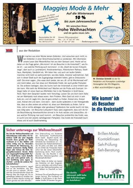 WIR 168 - Das WIR-Magazin im Gerauer Land