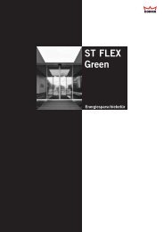 ST FLEX Green. Elegante Energieeffizienz. - Dorma