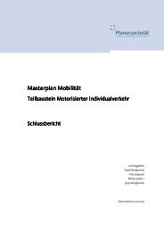 Masterplan Mobilität Bergkamen - MIV-Konzept Juli 2010