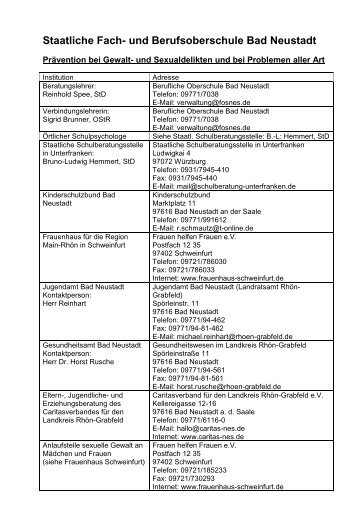 Staatliche Fach- und Berufsoberschule Bad Neustadt - FOS NES