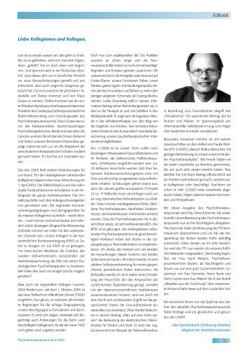 Psychotherapeutenjournal 4/2005 (.pdf)