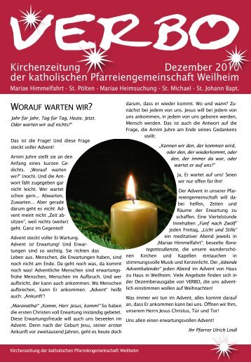 Kirchenzeitung Dezember 2010 der katholischen ...