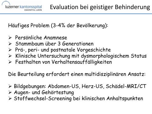 Medizinische Genetik: Beispiele aus der Praxis