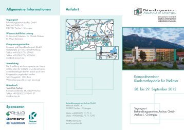 Flyer Kompaktseminar - und MesseBüro Lentzsch GmbH