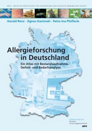 Allergieforschung in Deutschland – Aktualisierte Version 1.2 - dgaki