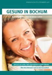 GESUND IN BOCHUM - kvwl-consult