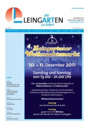 Amtsblatt KW 49 - Gemeinde Leingarten