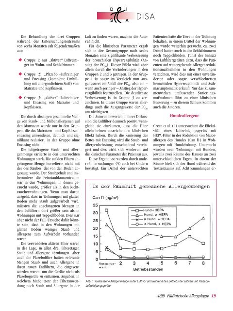 interstitielle Fibrose - Gesellschaft für Pädiatrische Allergologie und ...