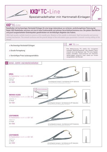 Nadelhalter TC Line - KENTZLER-KASCHNER DENTAL GmbH