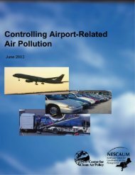 Controlling Airport-Related Air Pollution - nescaum