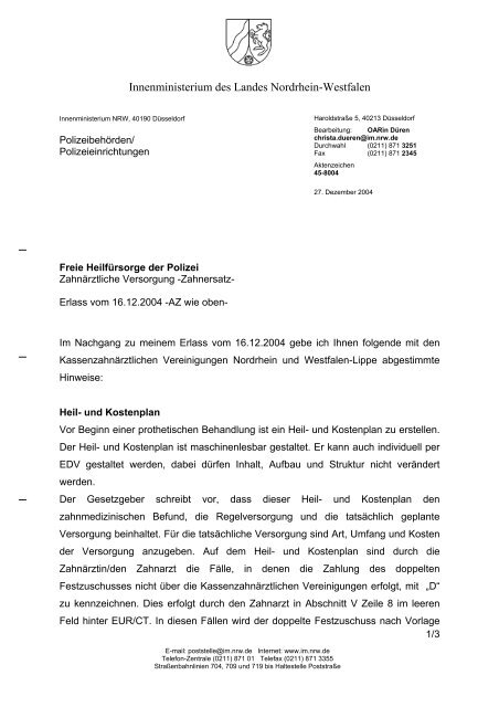 01/05 - Kassenzahnaerztliche Vereinigung Nordrhein