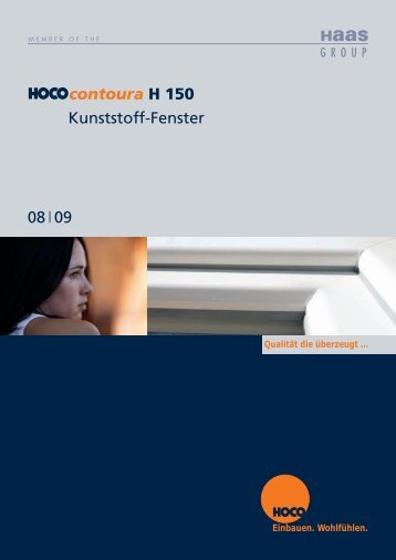 contoura H 150 Kunststoff-Fenster 08 09 - Hoco