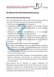 Die Maschinelle Wurzelkanalaufbereitung - Deutsche Gesellschaft ...
