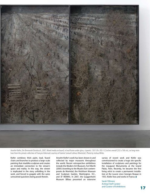 Artist-in-Residence AGNS Yarmouth Anselm Kiefer - Art Gallery of ...