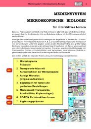 MEDIENSYSTEM MIKROSKOPISCHE BIOLOGIE - Ehlert & Partner ...