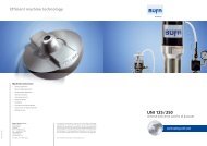 UNI 125/250 - Büfa GmbH & Co. KG