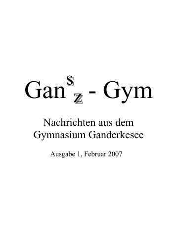 Gan - Gym - beim Gymnasium Ganderkesee