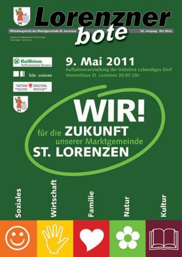 Lorenzner Bote - Ausgabe Mai 2011 (2,12 MB